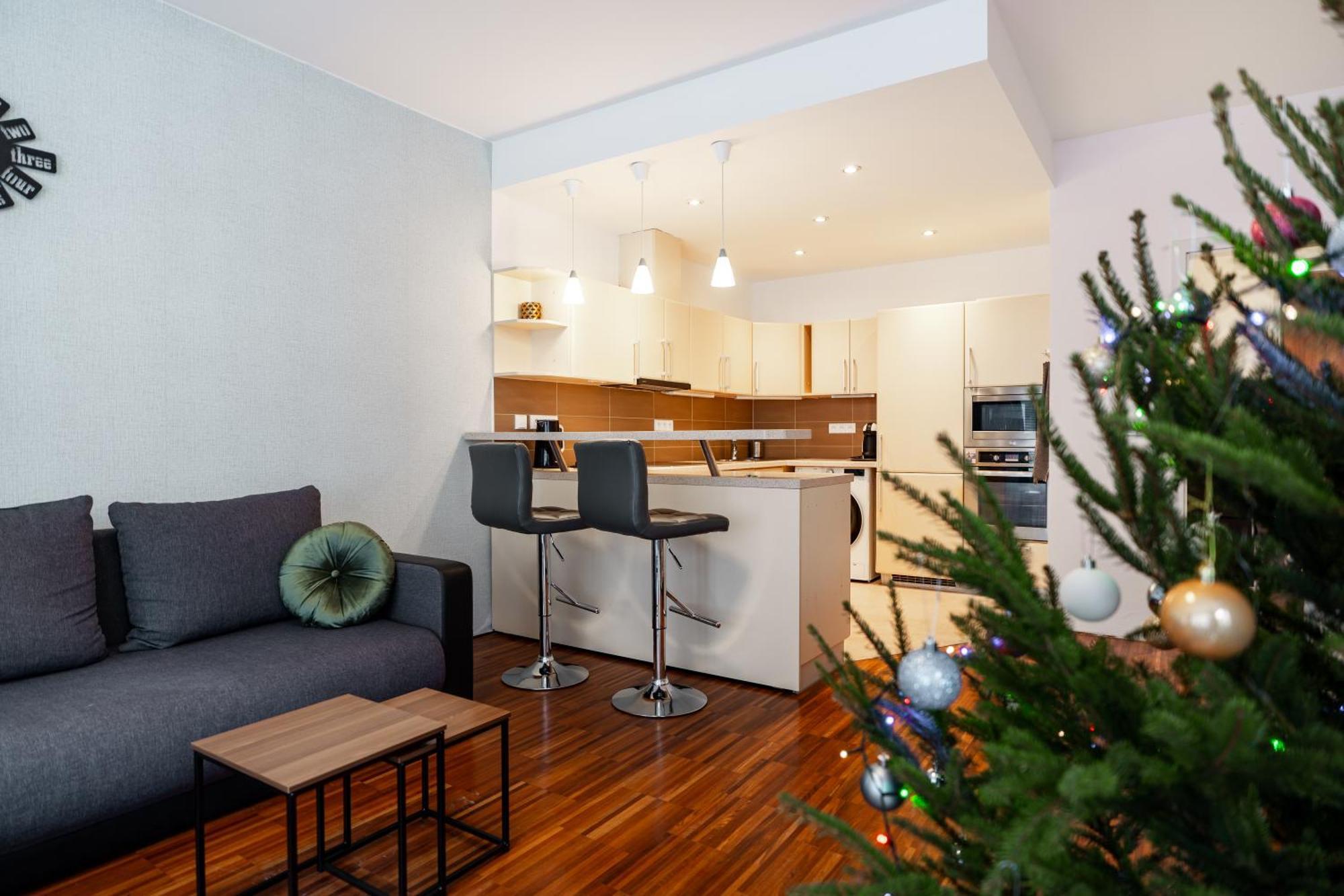 Auriapartments Karlin 2Kk S Terasou A Parkovanim Prag Exteriör bild