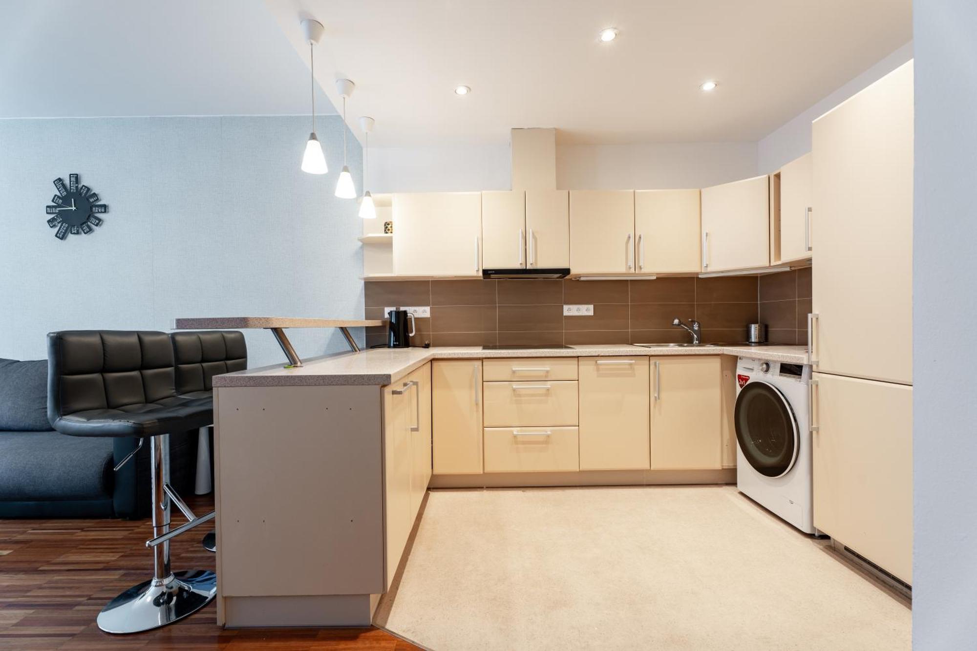 Auriapartments Karlin 2Kk S Terasou A Parkovanim Prag Exteriör bild